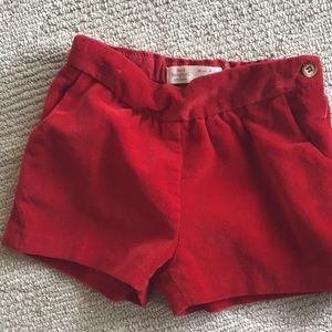 Zara BabyGirl velvet short
